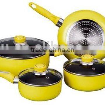 Nonstick & Ceramic Aluminum Induction Cookware for Wholesale