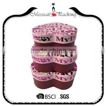 China Homemade UV Coating Heart Shaped Cardboard Paper Chocolate Gift Box photo-2