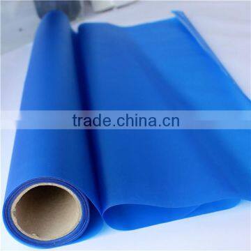 0.61/1.22m blue stained frosted self adhesive glass film