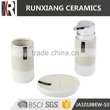 hot sale ceramic bathroom accessories set