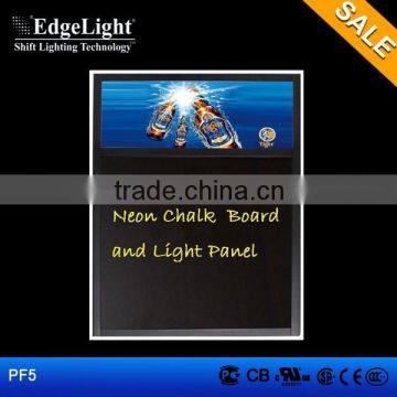 PF5 Type Neon Chalk Board, Advertising Display Board, Led Light Board