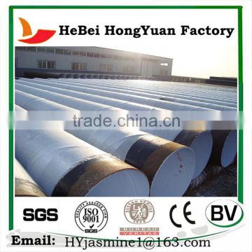 Manufactory HeBei HongYuan Helical 100mm Diameter Steel Welded Pipe