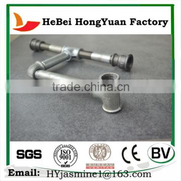 SS400 Galvanized Pipe Fitting Dimensions