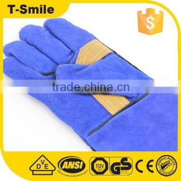 Long welding hand leather work glove safety gloves