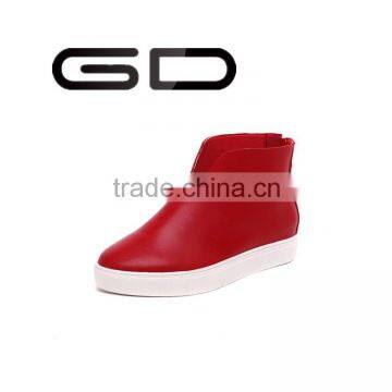 GD pure color slip on women fashion and comfortable casual shoes 2016 new design shoes