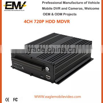 4 Ch 720P AHD HDD Mobile DVR