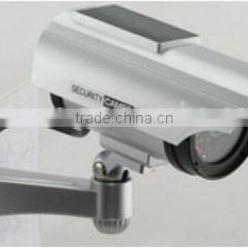 With LED flash light IMITATION camera/FAKE camera Solar OUTDOOR DUMMY bullet camera (SMT-IR-2600S)