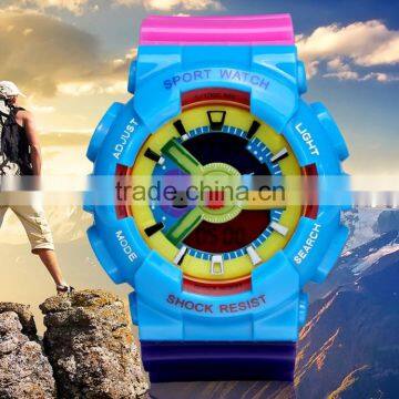 For Fashion Brand Women Rubber 2016 Lady Watch With Digital China Bracelet Sport Women Wristwatch photo-2