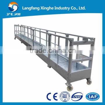 zlp800-B aluminium alloy the elevator platform / mobile hanging elevator platfrom for sale