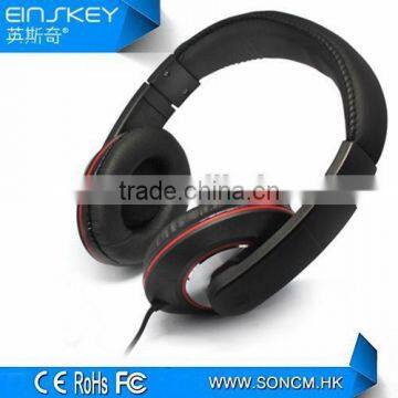 fashion popular stereo comfortable wired headphones (OEM accept)