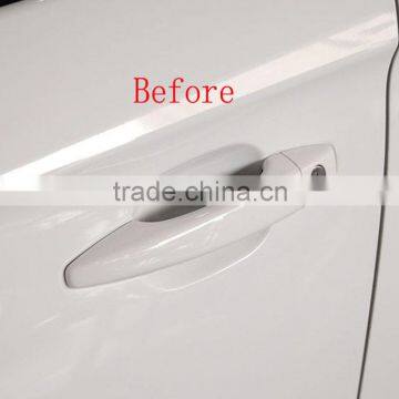 Free Shipping ABS Chrome Auto Accessories Door Handle Cover For Citroen C-Elysee 2014 photo-4