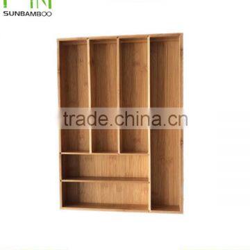 Eco-Friendly bamboo tray,Kitchen Utensil Storage Tray