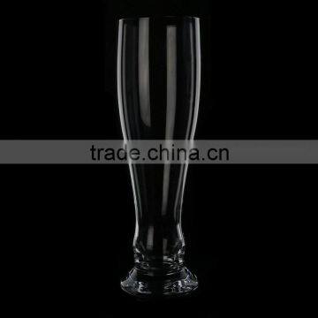 Wholesale leadfree glass pilsner OEM guinness drinking beer bar cup glass