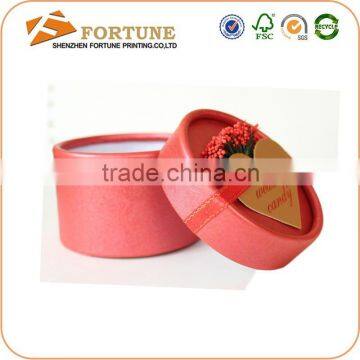 CMYK/Pantone Color Custom Cosmetic Paper Tube With Ribbon photo-2