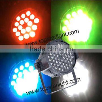 best price led par64 light 54x3w led stage light led par 64 roof spotlights