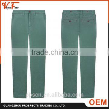 OEM service pattern design blue long comfortable Plus Size 100% cotton latest style men pants