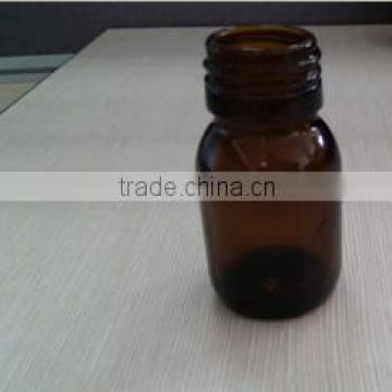 hot sale 30ml-100ml Amber Colored Tablet Glass Bottles A-1