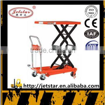 Manual Hydraulic Lifting Platform small Trolley