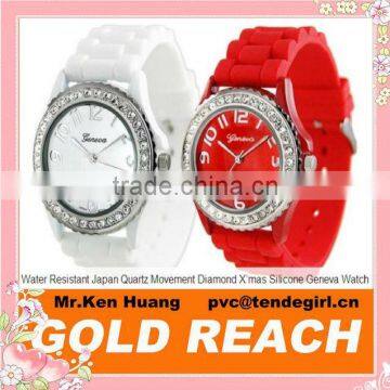 water resistant Japan Movement diamond watches