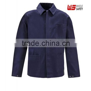 inherent Flame Retardant FR Navy Button Up Shirt