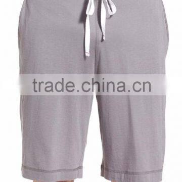 Wholesale Summer Soft Men's Cotton Modal Pajama Shorts With Elastic Drawstring