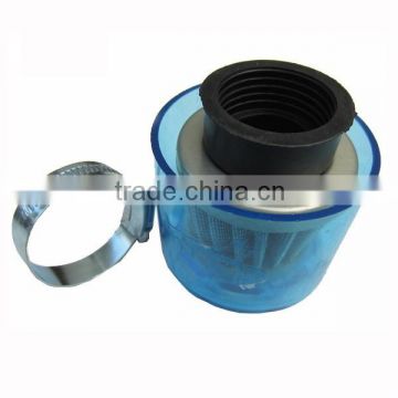 Wholesale Blue dirt bike foam air filter pitbike atv scooter quad motorbike motorcycle