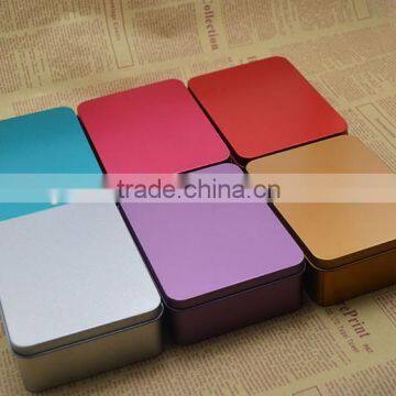 Rectangular tin box, packing box, tin box,gift box