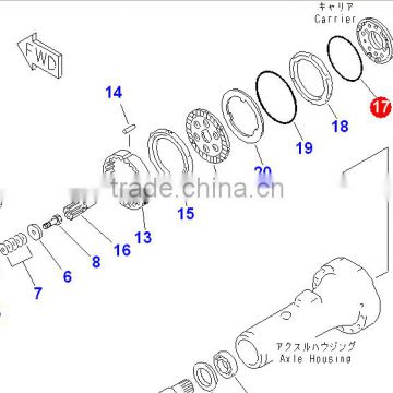 excavator spare parts pc400-6 o-ring 417-33-11420