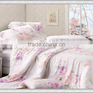 pure cotton 60s printed bedding set,king bedding sets