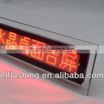 USB change message led badge/ multicolor led badge/ 100% brightness led badge