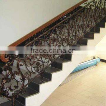 Modern indoor stairs handrail designs