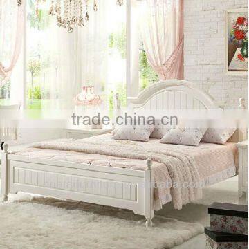 bedroom furniture /Simple princess bed,solid wood bed furniture