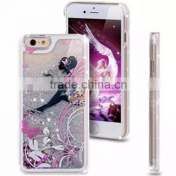 NEW colorful Fashion liquid Flow hard case cover skin Cell phone case for iPhone 6s case