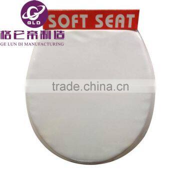 2015 intelligent toilet seat Plastic easy installation soft toilet seat lid cover for bathroom accessories wholesale china