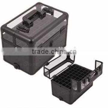 china lipstick makeup divider box beauty organizer aluminum cosmetic box