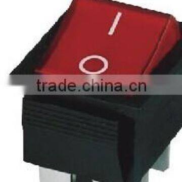 CNGAD illuminated 6pin 10A rocker switch(boat switch,mini rocker switch)(KCD2-202/N)