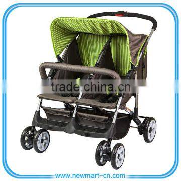 Hot item Twin stroller side by side double stroller twin pushchair double pushchair