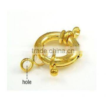 Original Color Copper Spring Ring Clasp