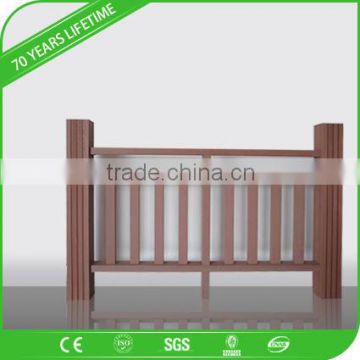 JFCG Rodent proof WPC Material Outdoor Fence Courtyard Fence