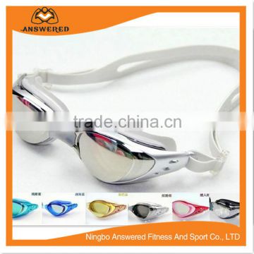 Anti-fog and waterproof Swimming goggles with different colors for choose/foldable/with degree