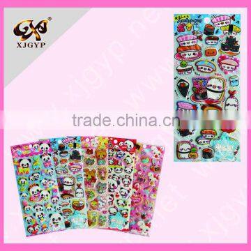 3D custom puffy stickers on cups,books,windows,walls(PUFFY9216)