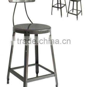 New design metal bar stool high chair