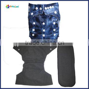 2015 Adjustable Baby Cloth Diaper,Bamboo Charcoal Cloth Diaper