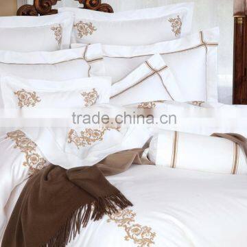 Hand embroidered and cotton bedding set no.47