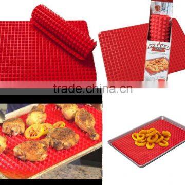 eco-friendly high quality silicone pyramid pan baking mats