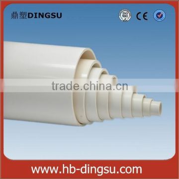 large diameter 6 inch 200mm pvc pipe