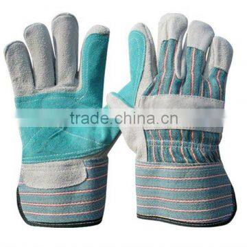 Double Palm Leather Gloves, Double Palm Gloves, Leather Safety Work Gloves