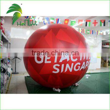 Beautiful Red Pretty Priting Event Decoration Wholesale PVC Inflatable LED Balloon photo-5