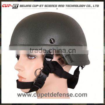 CUPET-MK green aramid mich bulletproof safty helmets