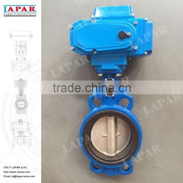 LAPAR Electric Wafer Butterfly Valve